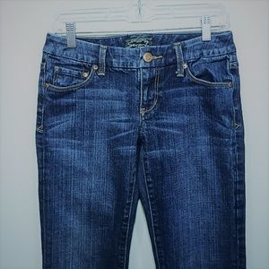 Seven7 Boot Cut Jeans Embroidered Pocket Size 27/4
